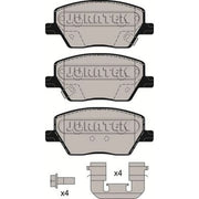 Juratek Front Brake Pad Set JCP8257