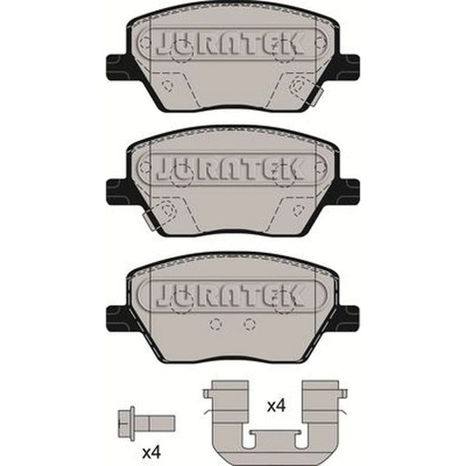 Juratek Front Brake Pad Set JCP8257