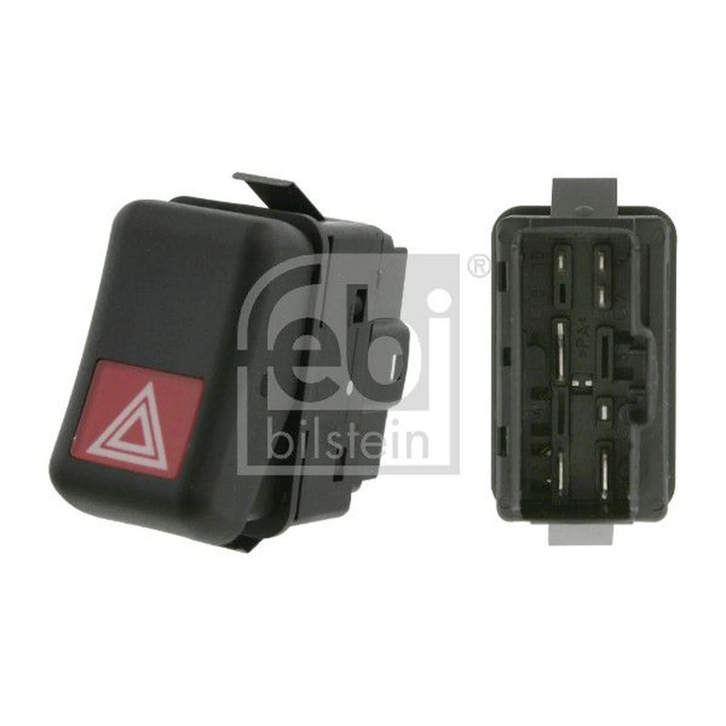 Febi Hazard Warning Light Switch 6 Connectors 11524