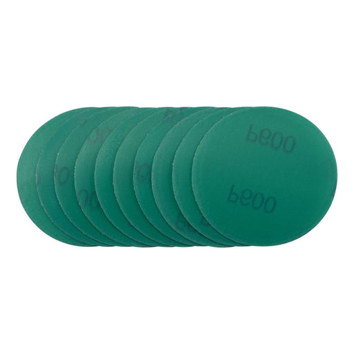 Draper Wet and Dry Sanding Discs with Hook and Loop, 75mm, 600 Grit (Pack of 10) Draper  - Town Parts