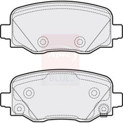 Apec Rear Brake Pad Set PD3751