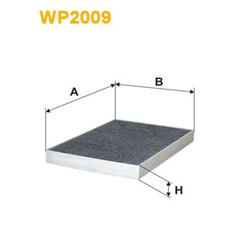 WIX Cabin Air Filter (Pollen Filter) WP2009