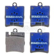 Borg & Beck 4 x Rear Brake Pad Set BBP1665