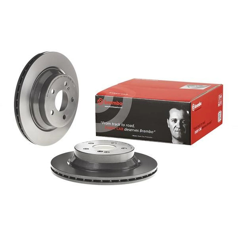 Brembo 2 x Internally Vented Rear Brake Discs 09.A358.11