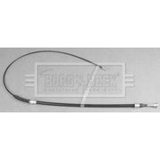 Borg & Beck Handbrake Cable Right Rear BKB2326