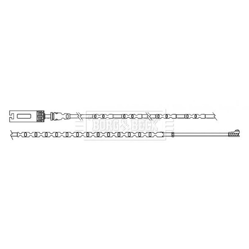 Borg & Beck Brake Pad Wear Sensor Rear BWL3137