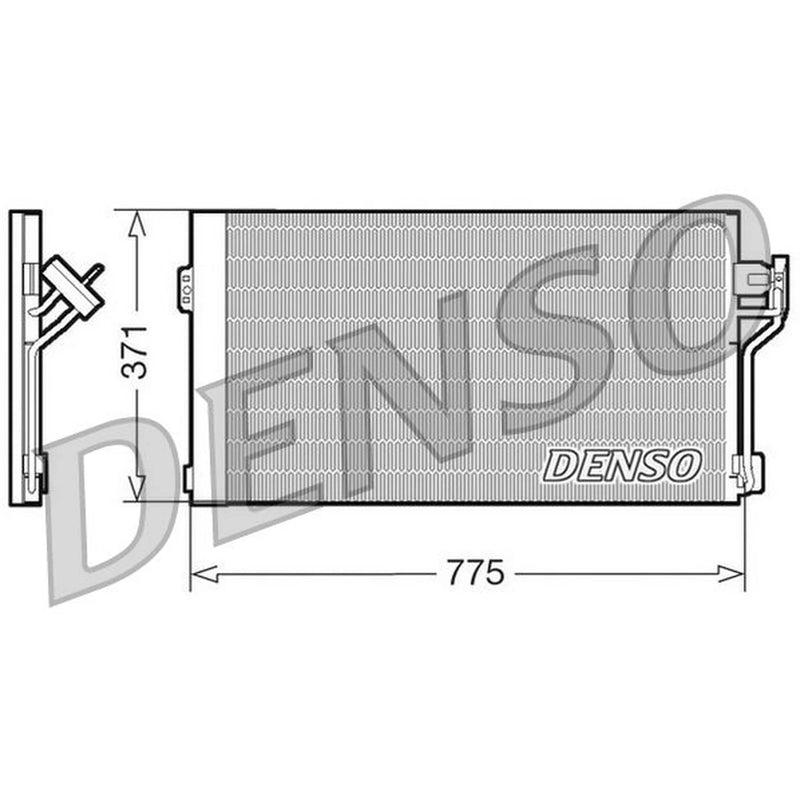 Denso Air Conditioning Condenser DCN17050