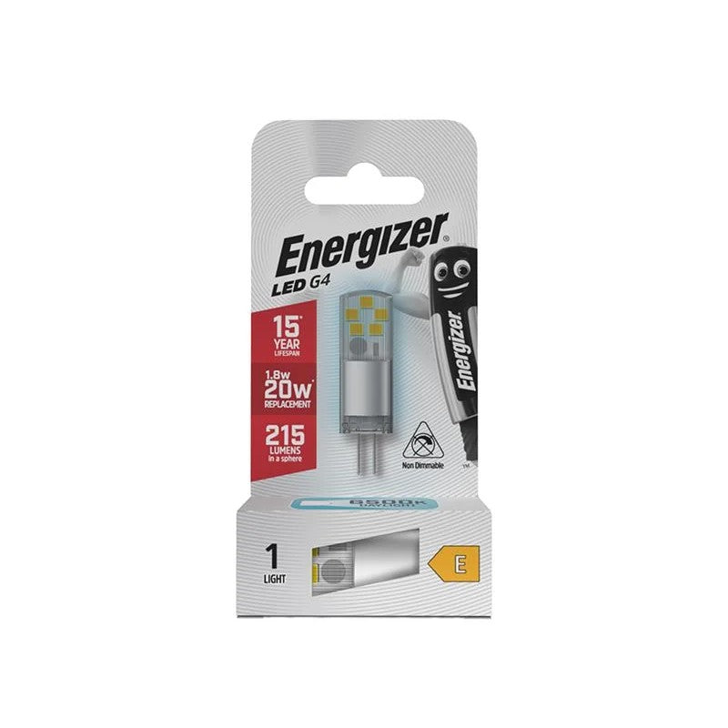 Energizer® LED G9 215 Lumens 1.8W 6500K S18747 - S18747
