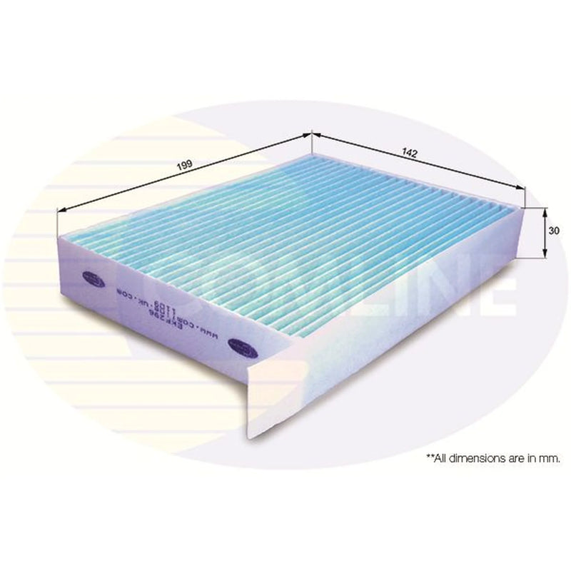 Comline Cabin Air Filter (Pollen Filter) EKF296