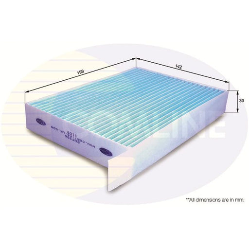 Comline Cabin Air Filter (Pollen Filter) EKF296