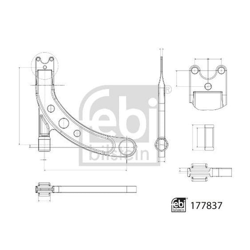 Febi Control/Trailing Arm Lower 177837