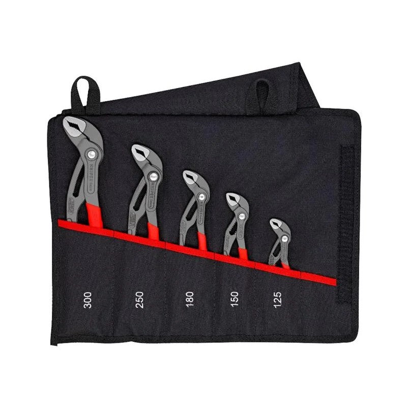 KNIPEX 00 19 55 S5 Cobra® Water Pump Plier Set, 5 Piece - 00 19 55 S5