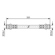 Bosch Brake Hydraulic Hose Line Front 1 987 476 177