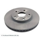 Blue Print 2 x Internally Vented Front Brake Discs ADT34378