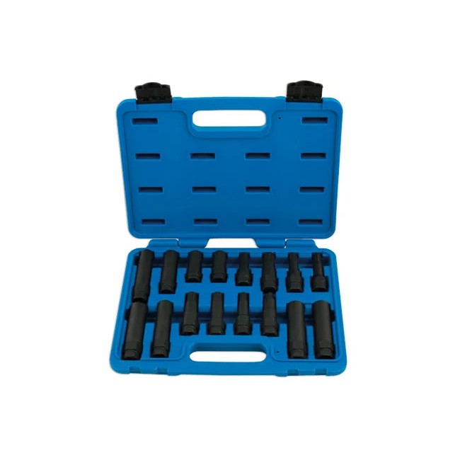 Laser Tools Locking Wheel Nut Master Key Set 16pc - PL