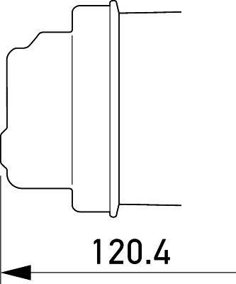 Hella 9GH 145 943-001 Cap, spotlight