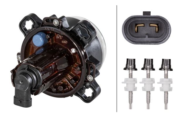 Hella Headlight Headlamp H1 Left