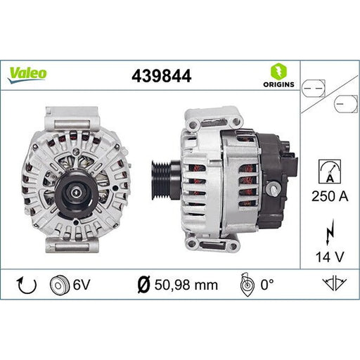 Valeo Car Alternator 12V 439844