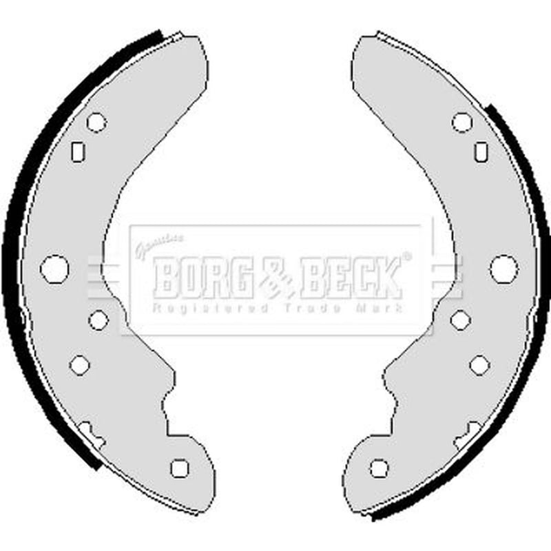 Borg & Beck Brake Shoe Set Axle Kit BBS6011