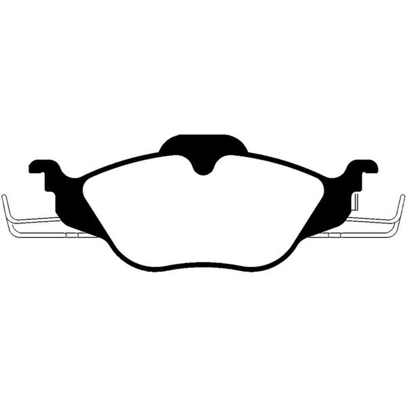 Abtex Front Brake Pad Set PLU3671