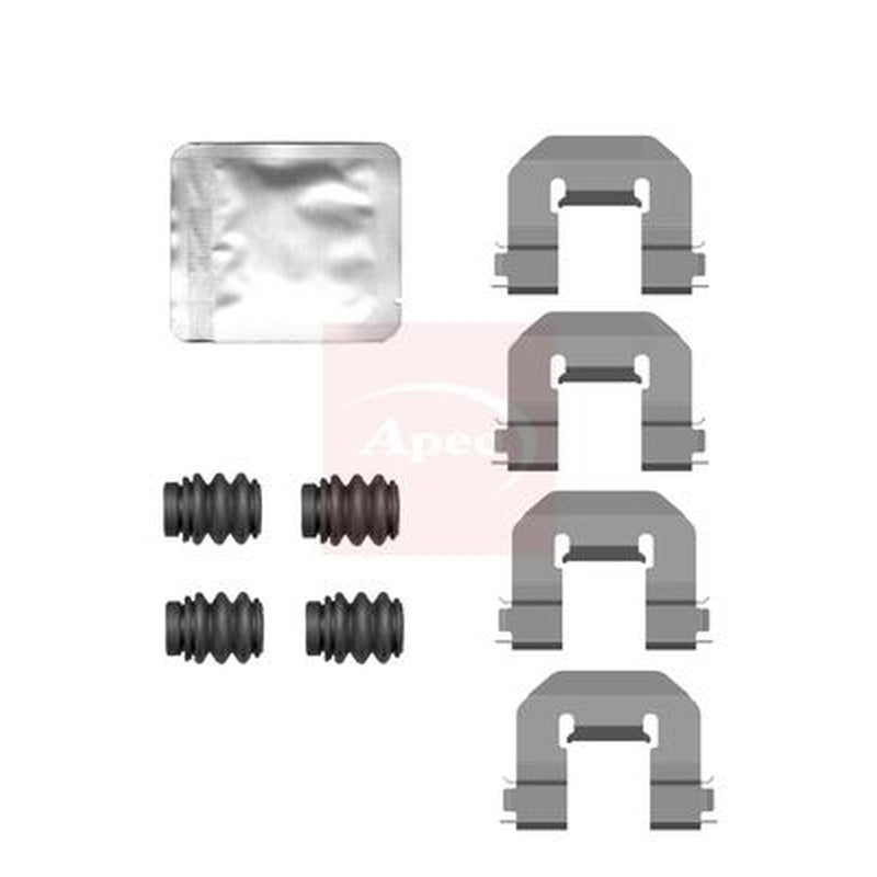 Apec Brake Pad Accessory Fitting Kit Rear KIT1522