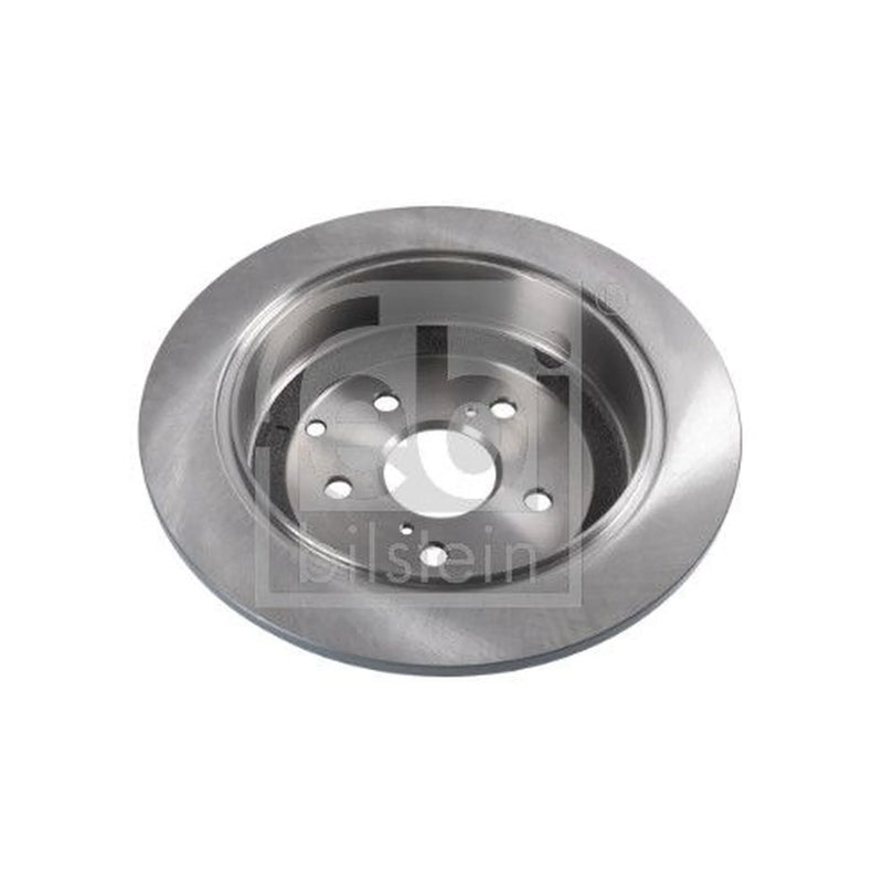 Febi 2 x Solid Rear Brake Discs 108518