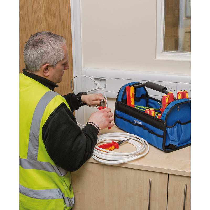 Draper Tote Tool Bag 420mm with 15 External Pockets