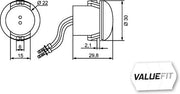 Hella 2TM 357 011-011 Tail Light