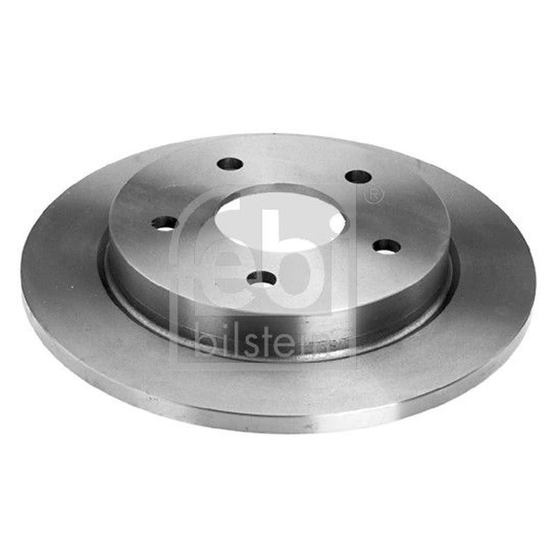Febi 2 x Solid Rear Brake Discs 05654