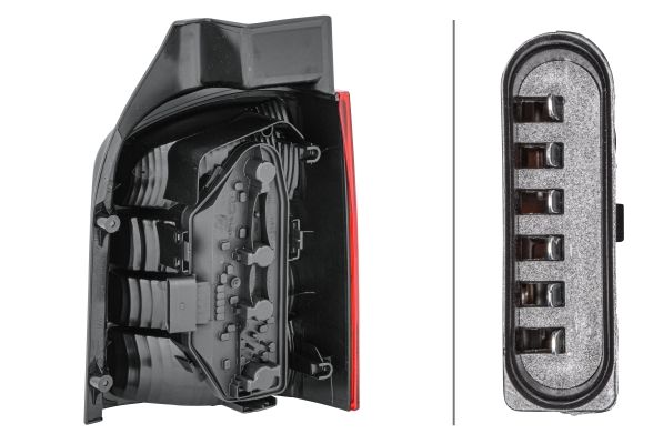Hella 2SK 008 579-111 Tail Light Assembly