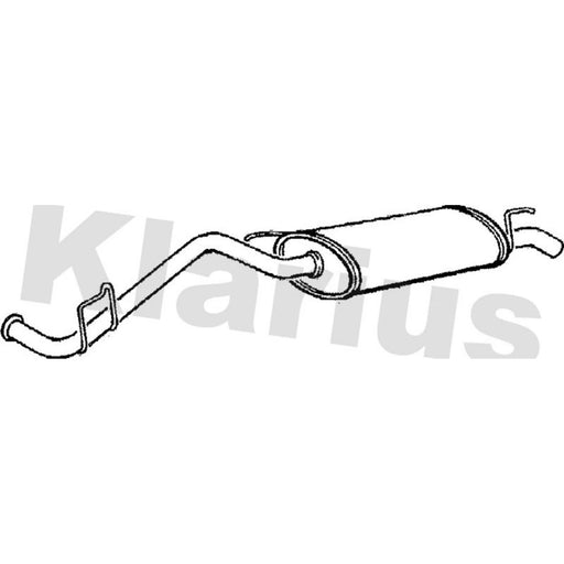 Klarius Box With Tail Pipe Rear RN369J
