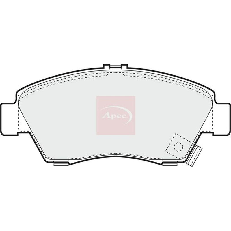 Apec Front Brake Pad Set PAD815