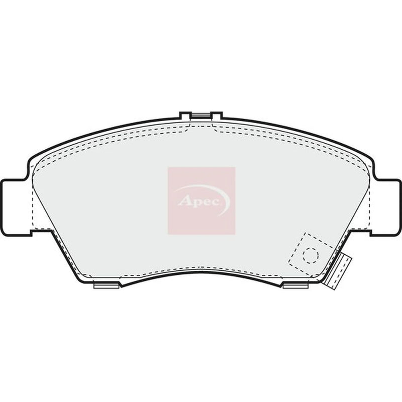 Apec Front Brake Pad Set PAD815