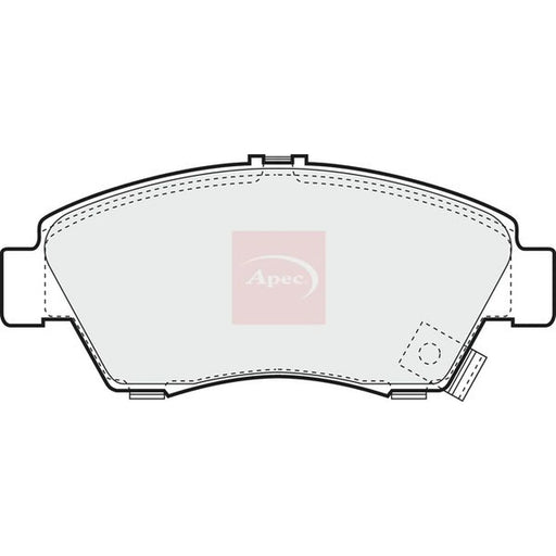 Apec Front Brake Pad Set PAD815