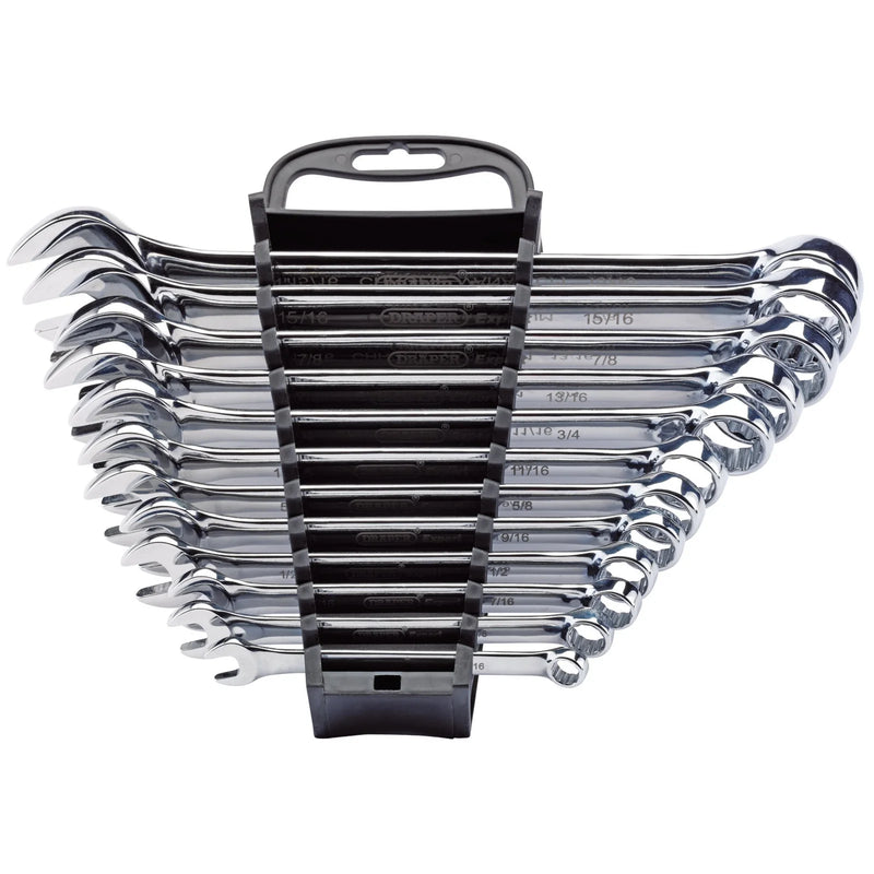 Draper Expert Combination Spanner Set 12 Piece Chrome Vanadium