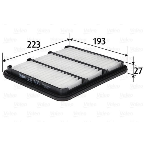 Valeo Engine Air Filter 585408