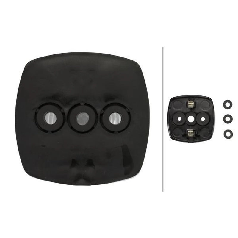Hella Lamp Por Black 2PG Right 2PG 003 057-061 0868233 2PG 003 057-061