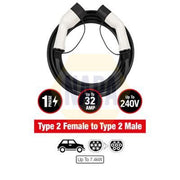NAPA Electric Vehicle Charging Cable Charging plug type 2 NEC107