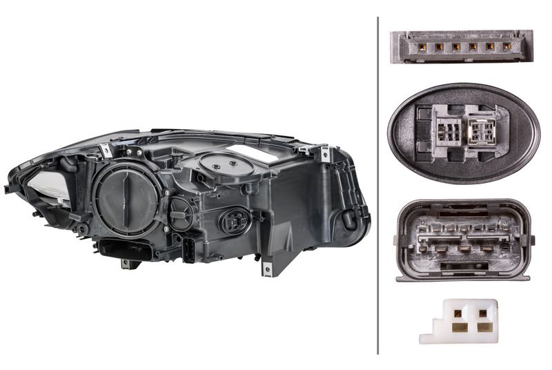 Hella Headlight Headlamp D1S (gas discharge tube) Left