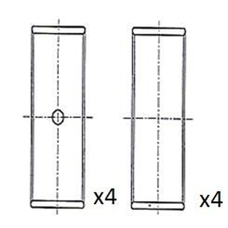 FAI Big End Bearing Set 50. BB2041-STD