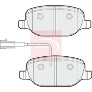 Apec Rear Brake Pad Set PAD1791