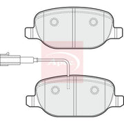 Apec Rear Brake Pad Set PAD1791