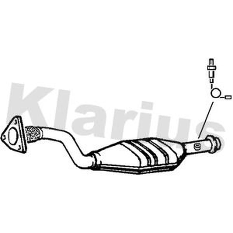 Klarius Catalyst Type Approved With Pipe 322273