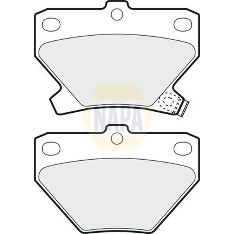 NAPA Rear Brake Pad Set NBP1470