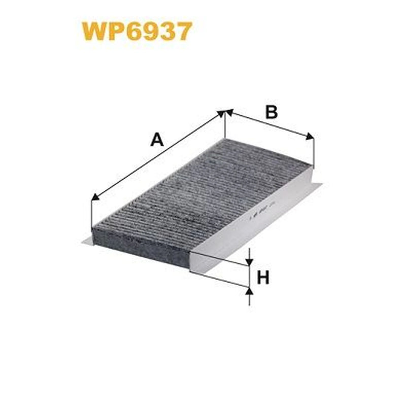 WIX Cabin Air Filter (Pollen Filter) WP6937