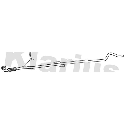Klarius Exhaust Pipe OD GM848E