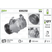 Valeo Air Conditioning Compressor 699250