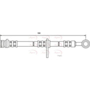 Apec Brake Hydraulic Hose Line Front HOS3074
