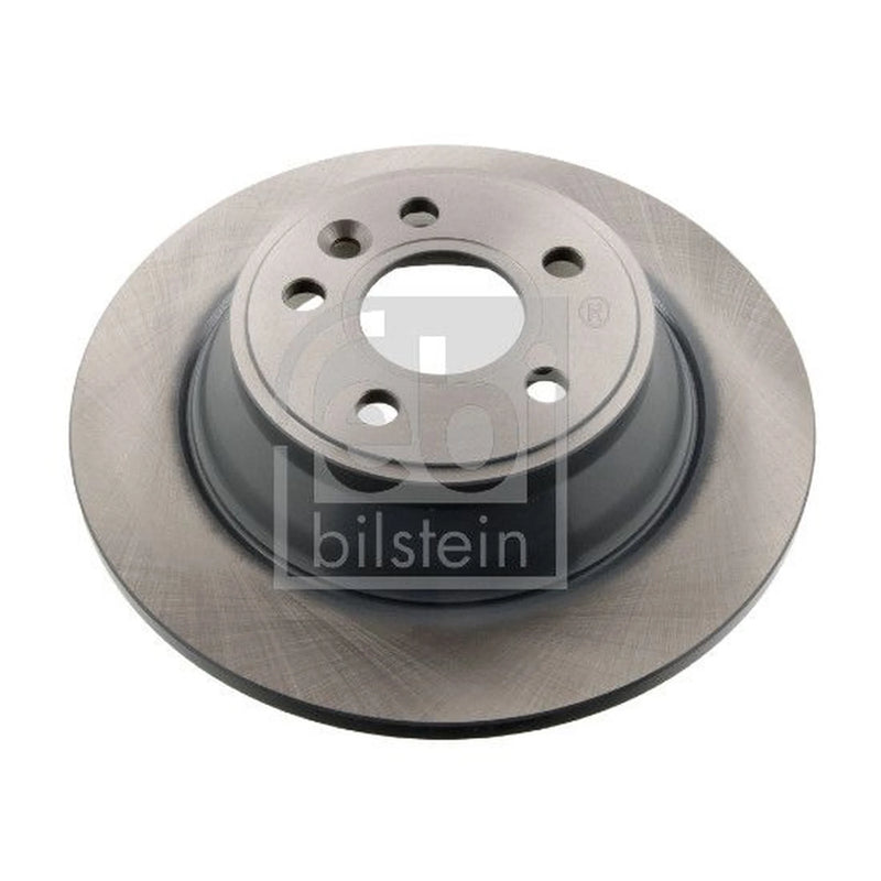 Febi 2 x Solid Rear Brake Discs 43883