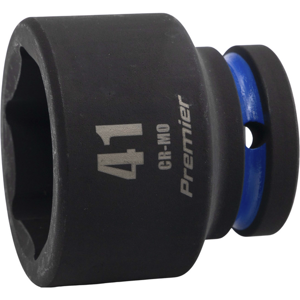 Sealey 3/4"Dr Impact Socket 41mm (Blue Coded Ring)